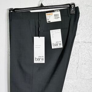 Bar III Men's Slim-Fit Emerald Green Solid Suit Pant, Emerald Green 33x32 $175